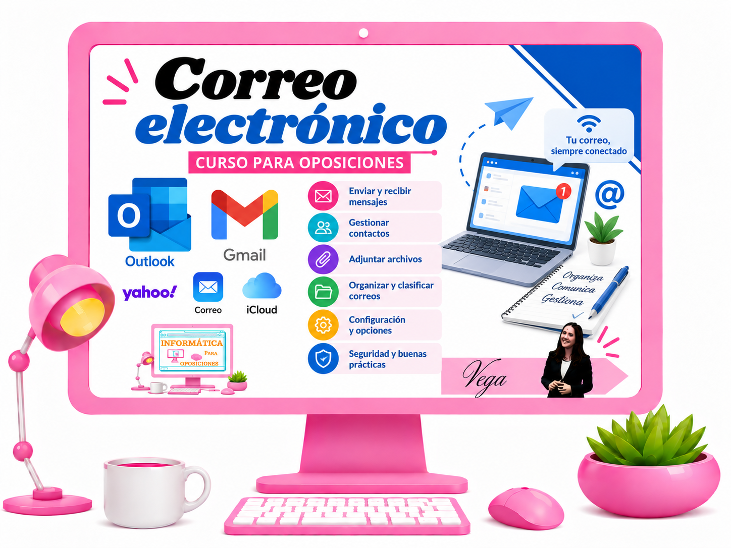 Curso de correo electrónico para oposiciones